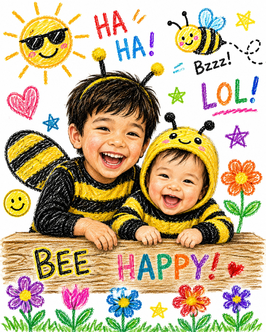 GPT Image 2 bumblebee children