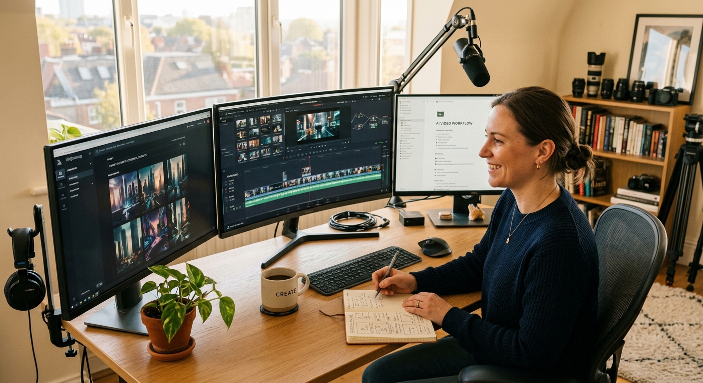 Reemo AI video generator workflow showing motion quality review