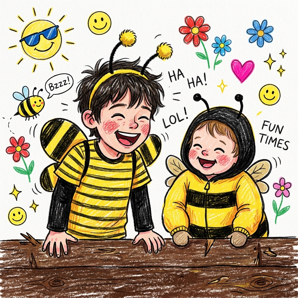 Nano Banana 2 bumblebee children